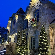 Decorations de lumieres de noel blainville